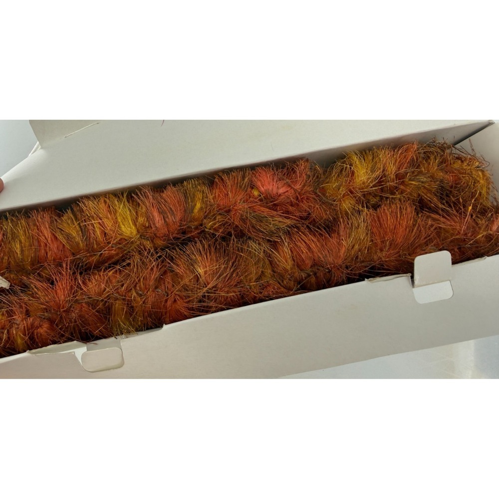 Department 56 Village Flexible Autumn‎ Hedge Set of 2 Fall Landscape Accessory